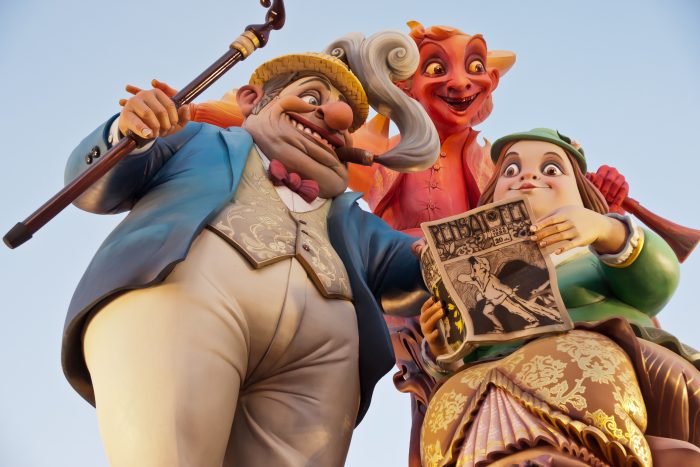 Fiestas de las Fallas en Valencia